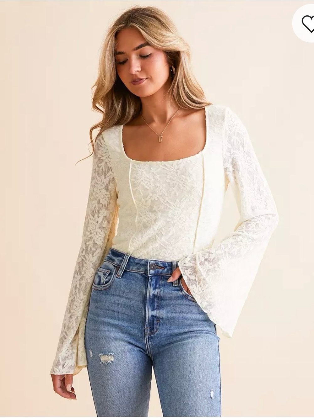 Floral Lace Top